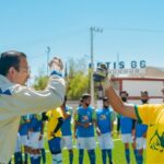 Inaugura Alcalde campo de fútbol americano y soccer en CETIS 86