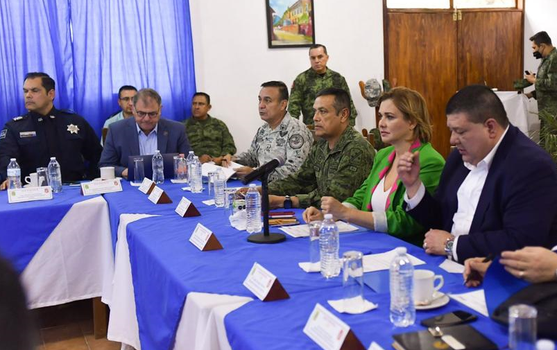 Encabeza Maru Campos la Reunión de Coordinación Estatal para la Construcción de la Paz en Parral