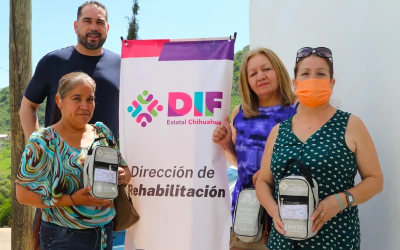 Entrega DIF Estatal aparatos auditivos a habitantes de los municipios de Chínipas, Guazapares y Urique
