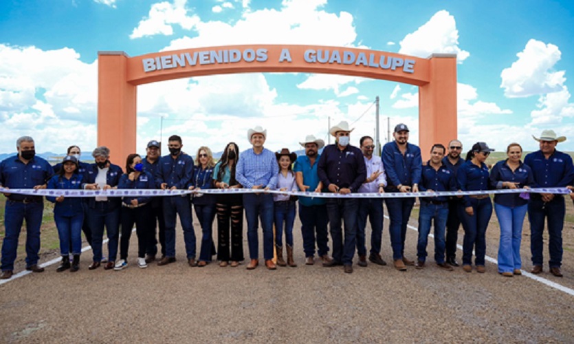 Renuevan arco de bienvenida del seccional Guadalupe