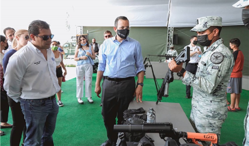 Invita Alcalde a disfrutar de los últimos días de la “Expo Militar: La Gran Fuerza de México”