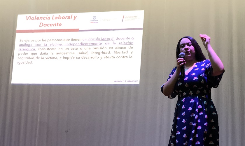 Capacita ICHMUJERES a personal de Presidencia Municipal de Aldama en prevención del acoso y hostigamiento sexual en el trabajo