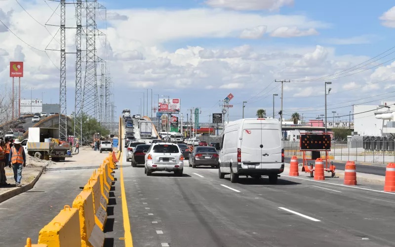 Instruye Gobernadora apertura de puente de avenida De las Torres y Zaragoza en Ciudad Juárez