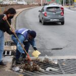 Realiza Gobierno Municipal labores de retiro de material arrastrado por lluvias