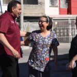 Candidato Cruz Pérez Cuéllar visita a los vecinos de Ampliación Aeropuerto