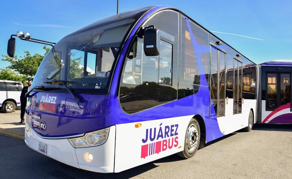 Da a conocer gobernadora el programa de transporte “Juárez Bus”