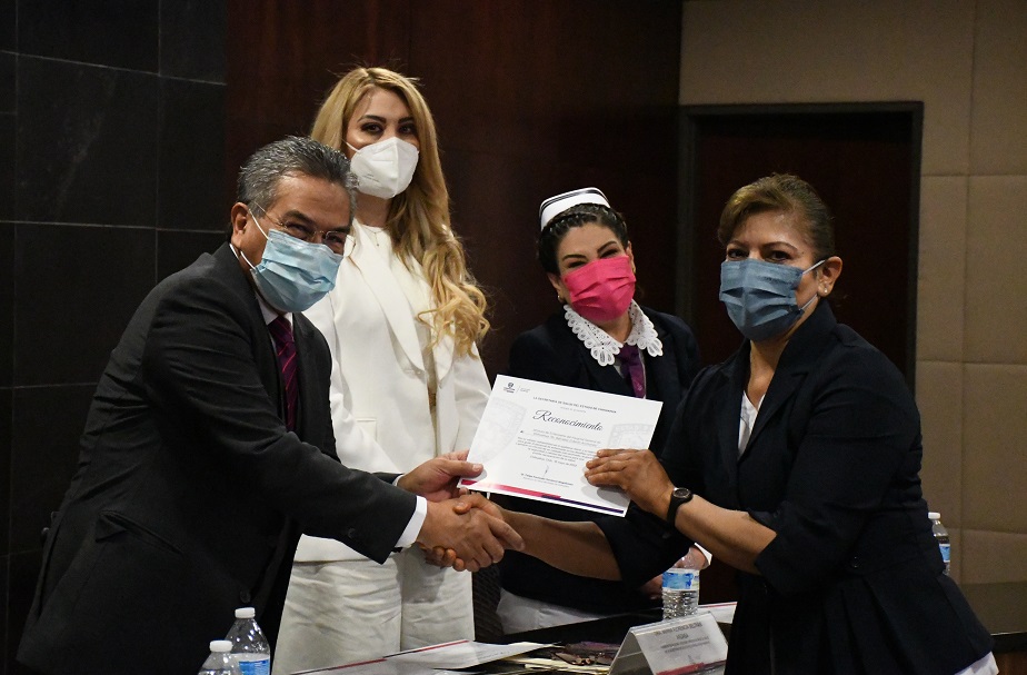 Reconoce Secretaría de Salud a personal de enfermería de las unidades médicas estatales
