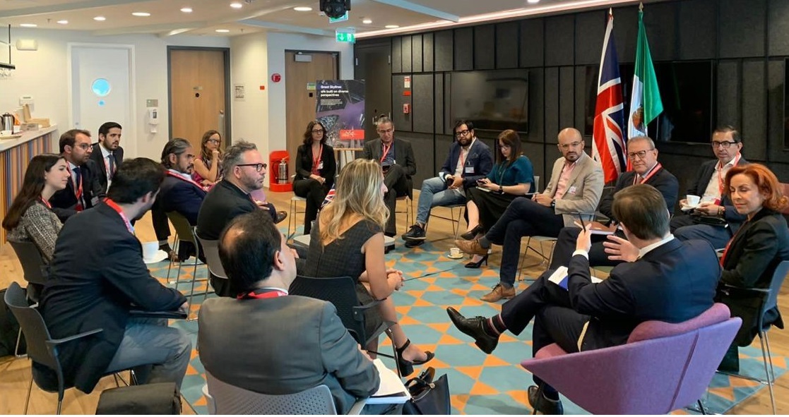 Analizan Estado y Embajada Británica en México tema sobre infraestructura mejor planeada