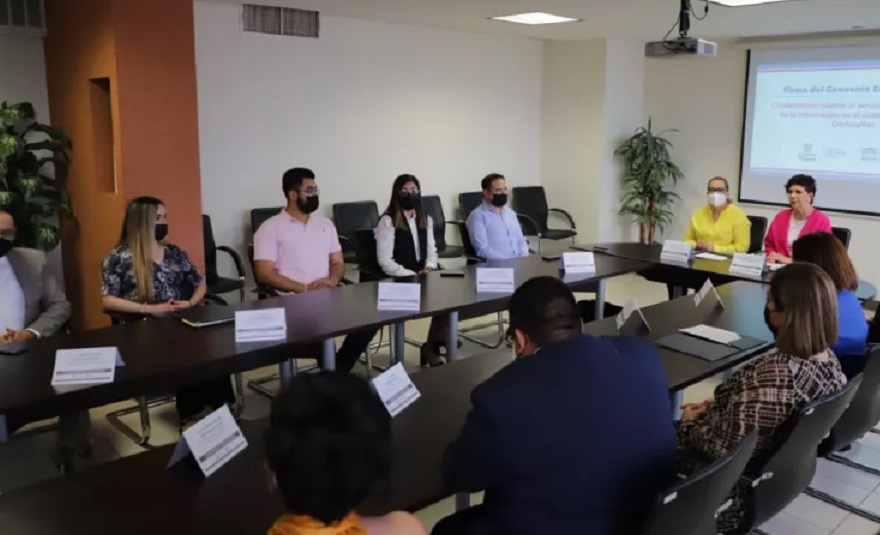 Colaborarán Gobierno del Estado y el Tribunal Estatal de Justicia Administrativa en materia de transparencia y rendición de cuentas con sistema electrónico DeclaraNet