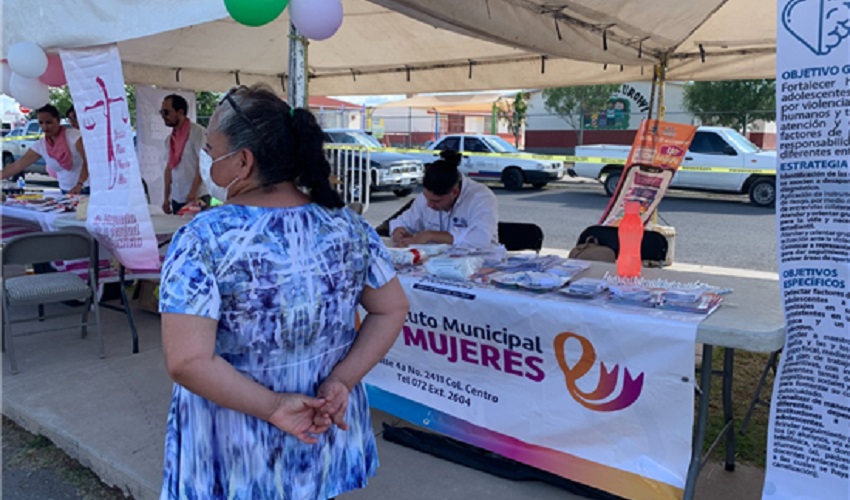 Llevan servicios a mujeres en el “Prevent Fest” en colonia Vistas del Norte