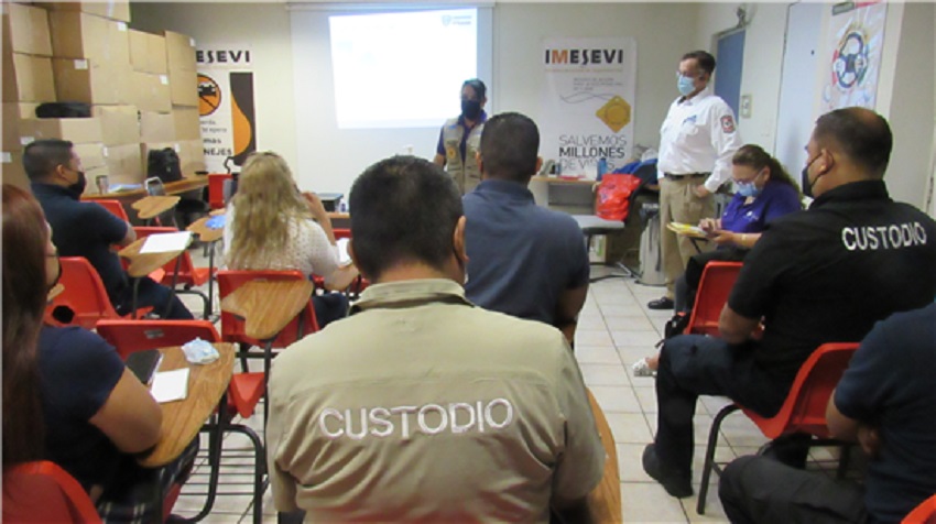 Capacita CRUM a custodios de la Policía Municipal en primeros auxilios