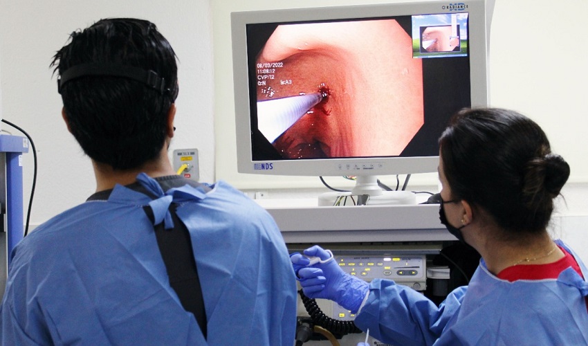 Pensiones Civiles del Estado abatió el rezago en procedimientos de endoscopía, derivado de la pandemia